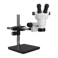 Scienscope NZ Stereo Zoom Microscope With Low-Profile LED On Single Arm Stand NZ-PK5S-R3E